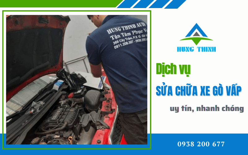 dịch vụ sửa chữa xe Gò Vấp